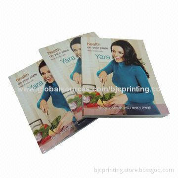 Glossy catalogue printing, perfect binding, quick delivery